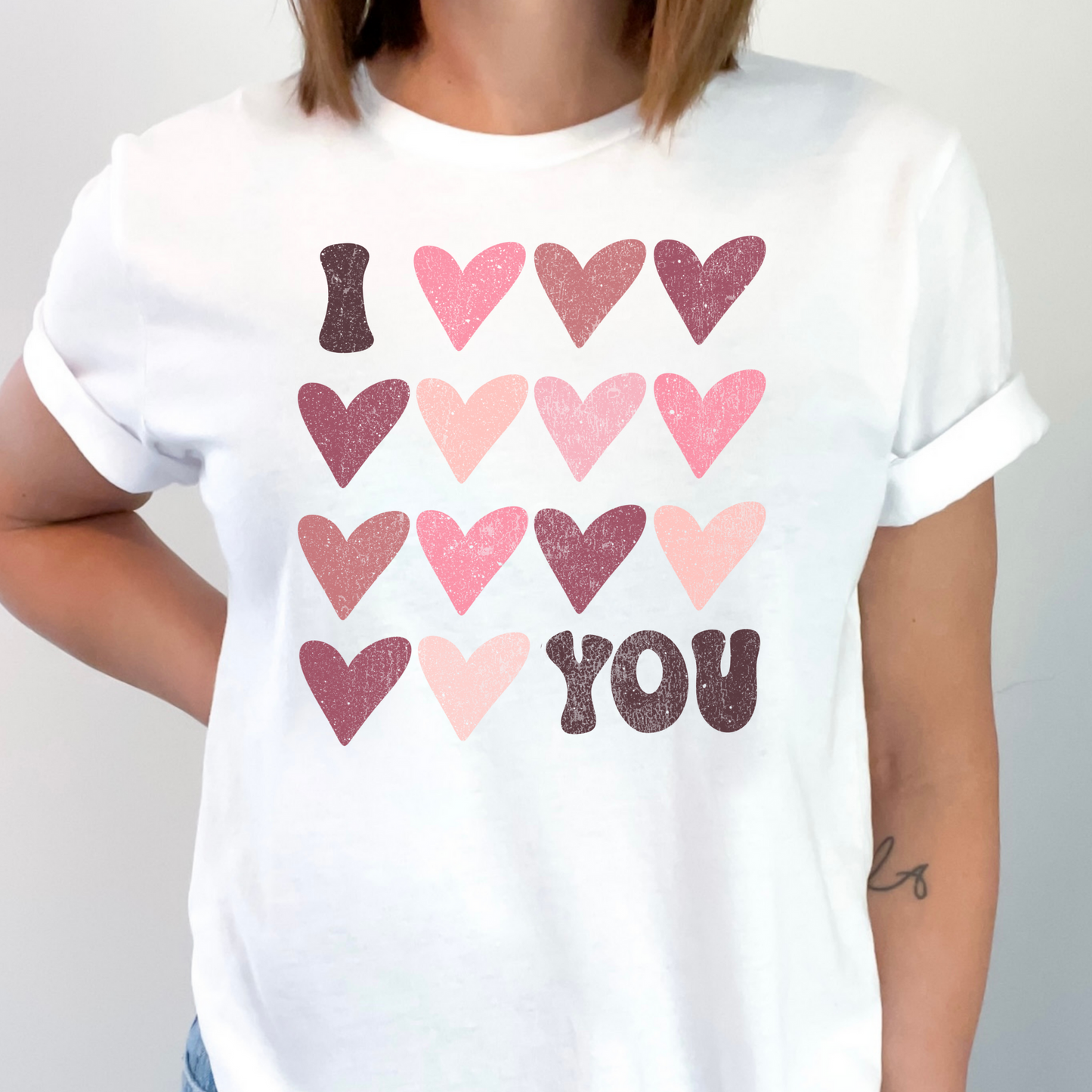 I Heart You- DTF Transfer