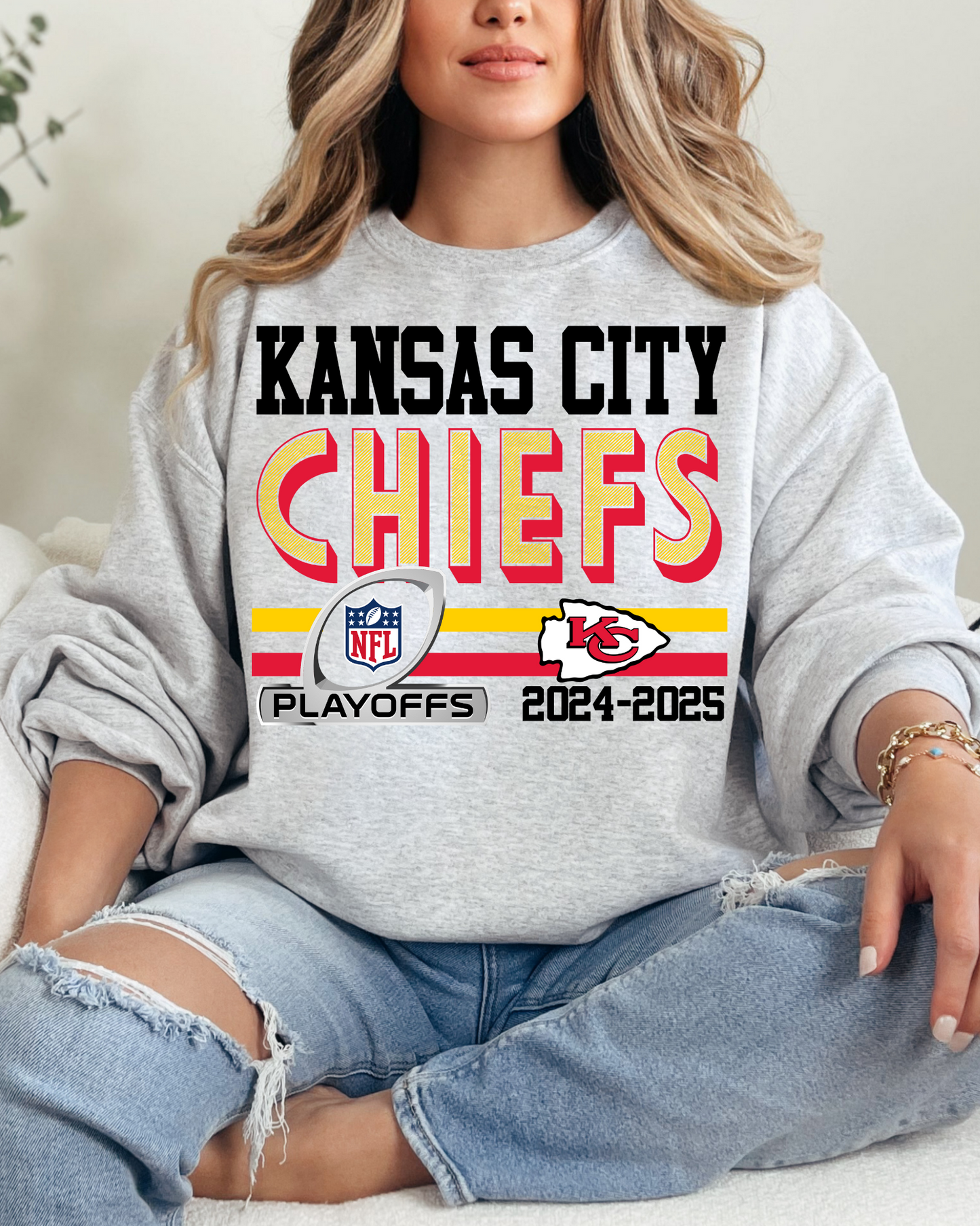 Kansas City Chiefs Playoff 2024-2025 Logo