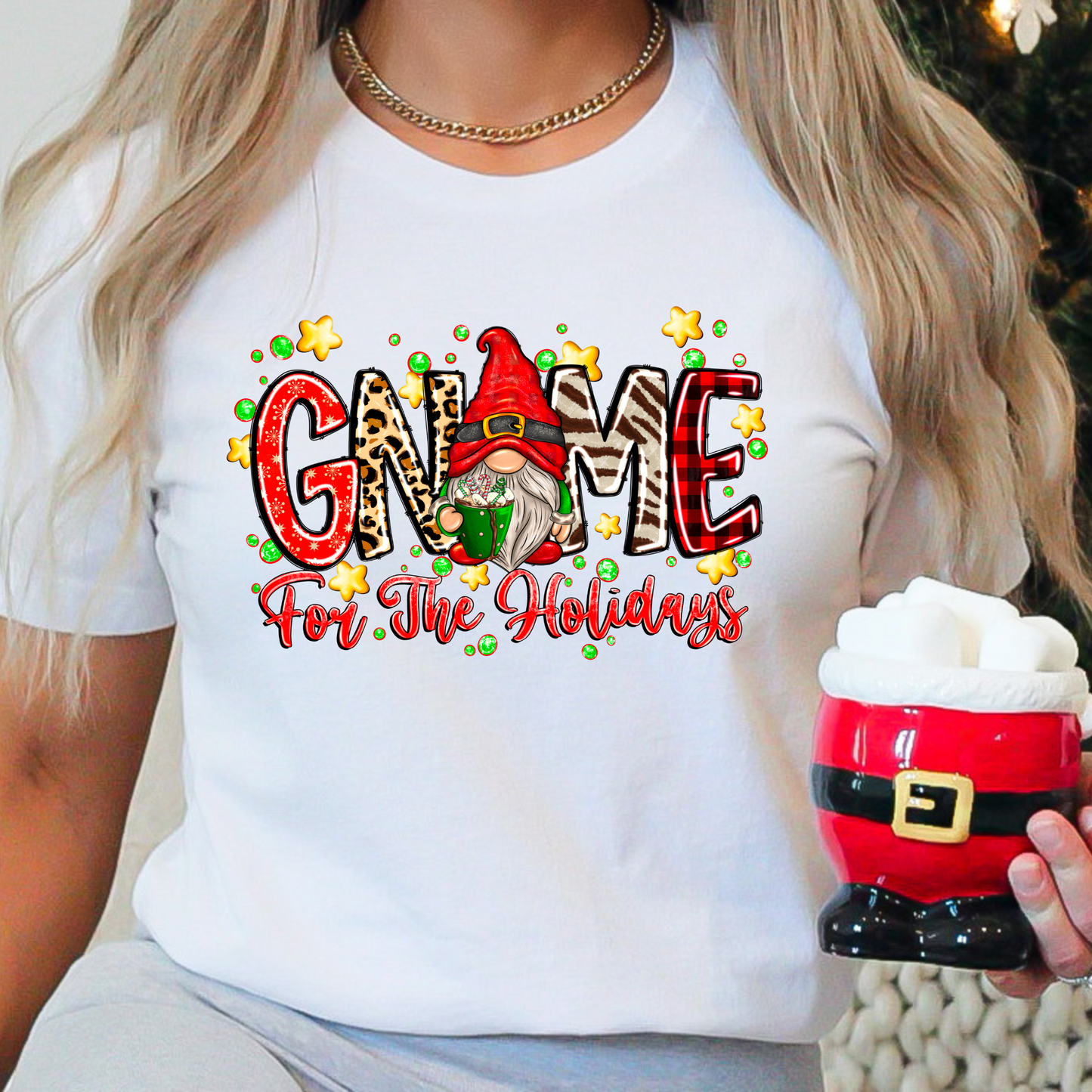 Gnome for Holidays Stars