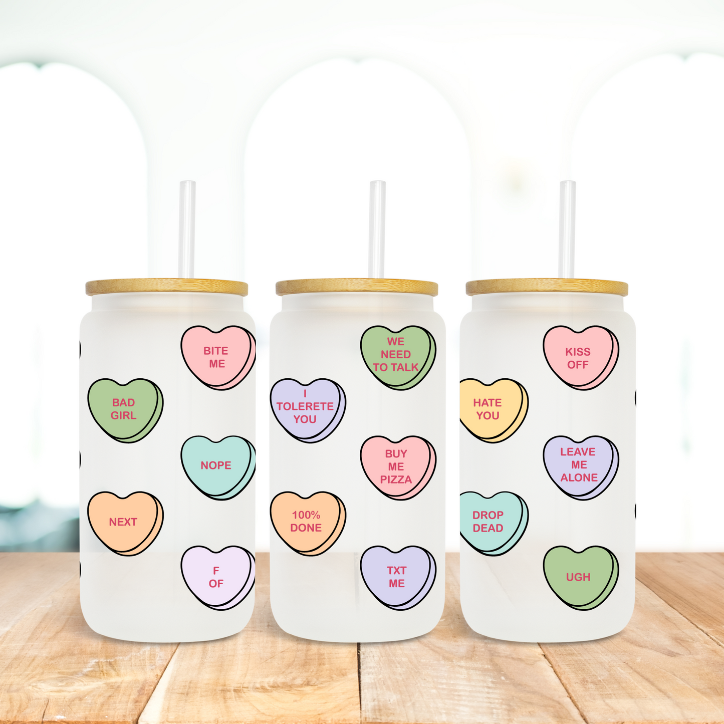 Conversation Hearts No BG - UV Libby Wrap