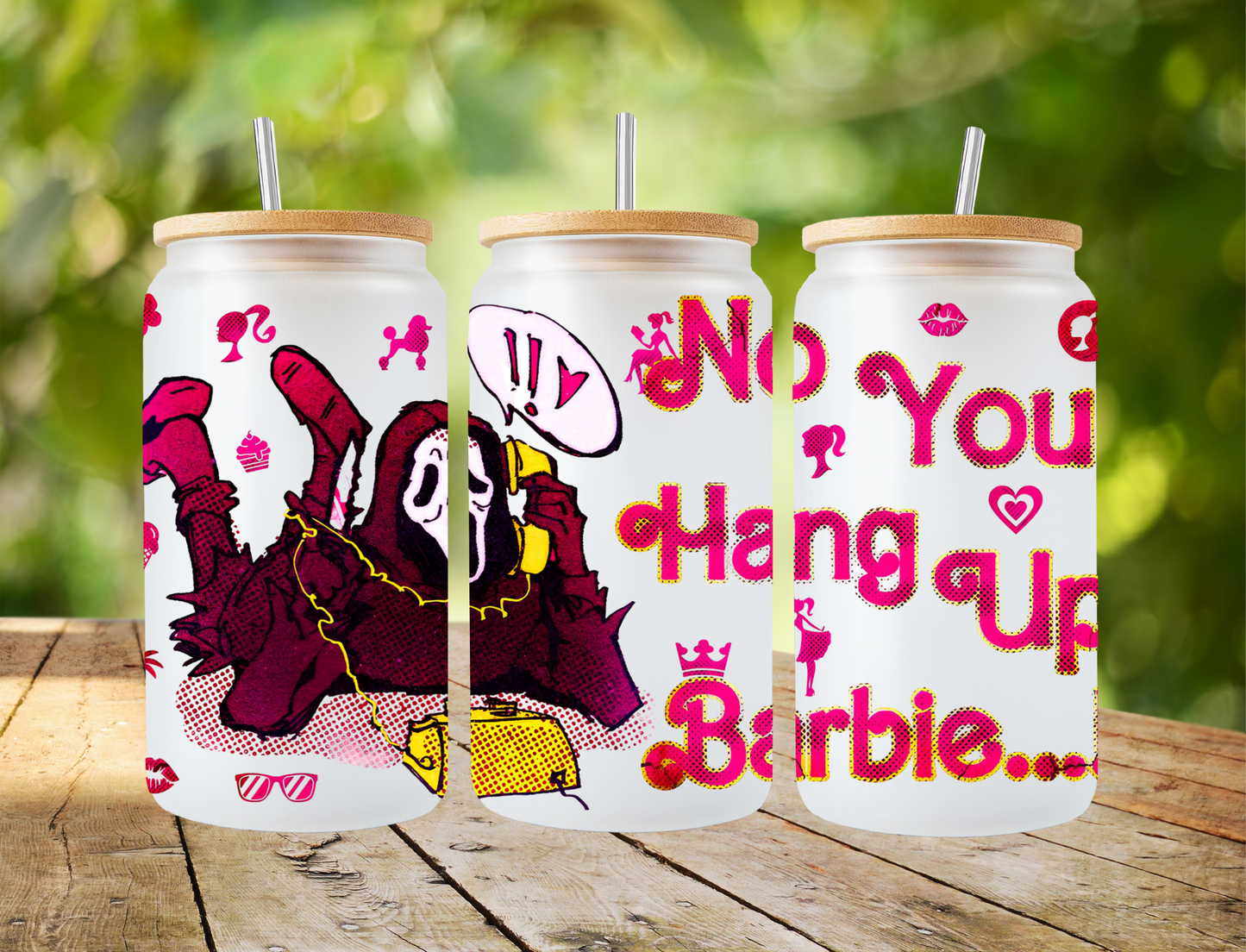 No you hang up Barbie... - UV Libby Wrap