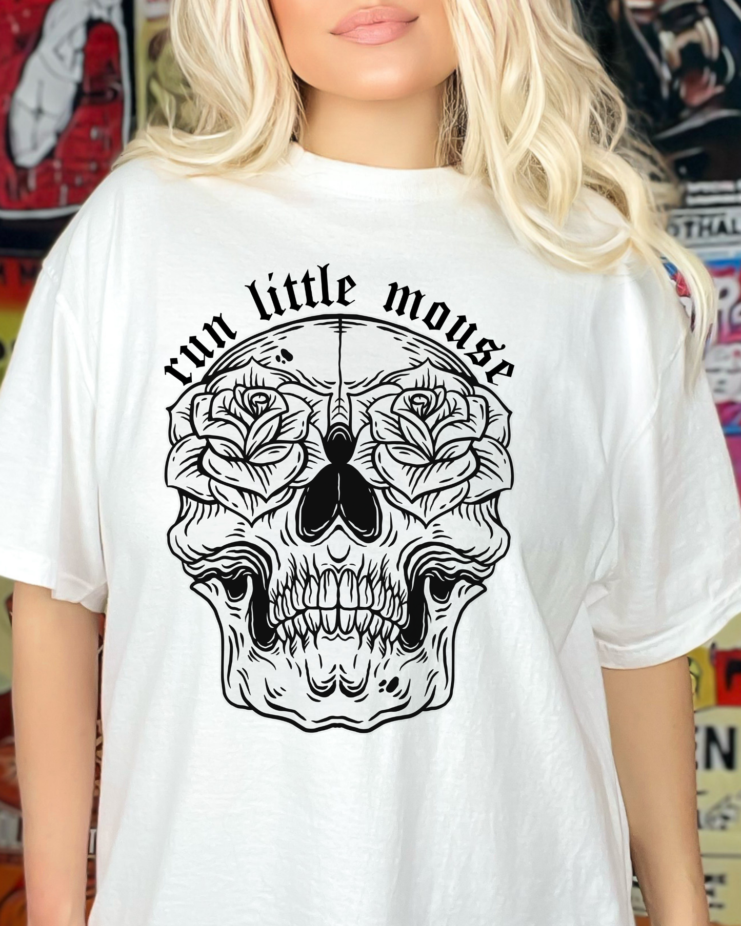 Run Little Mouse Skull