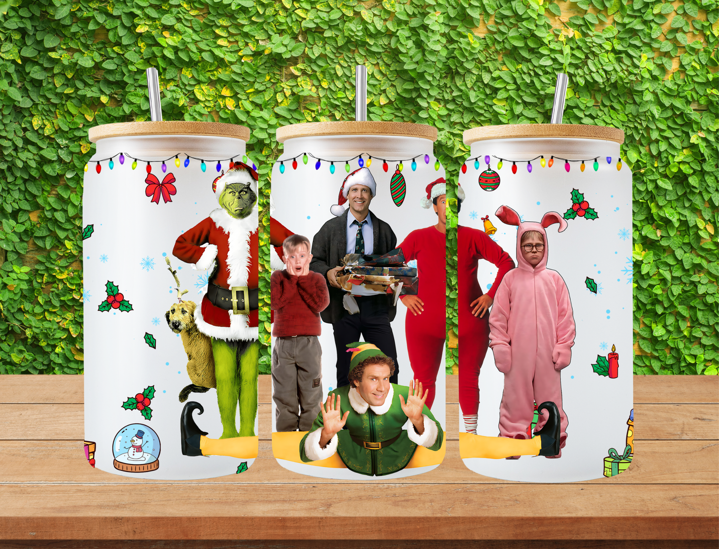 Christmas Movie Men - UV Libby Wrap