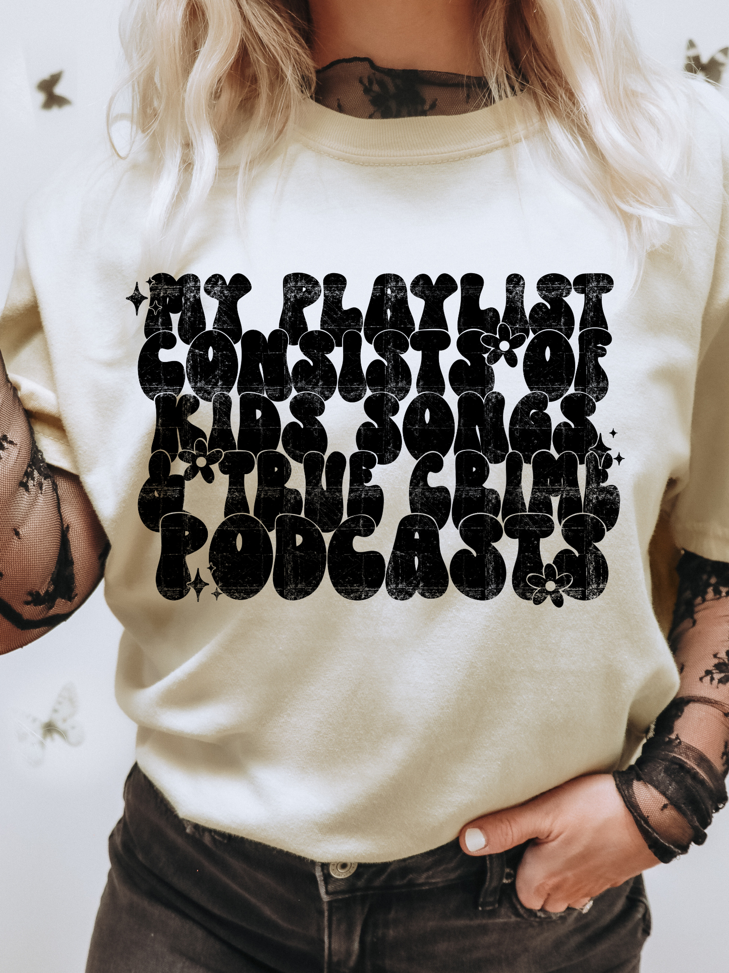 My Playlist Consists Of Kids Songs & True Crime Podcasts