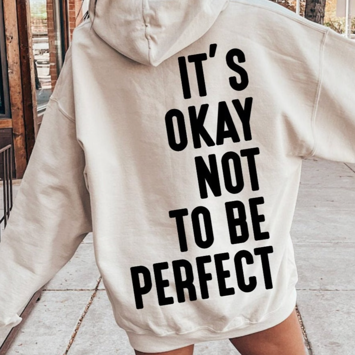 It's OK To Not Be Perfect-DTF Transfer