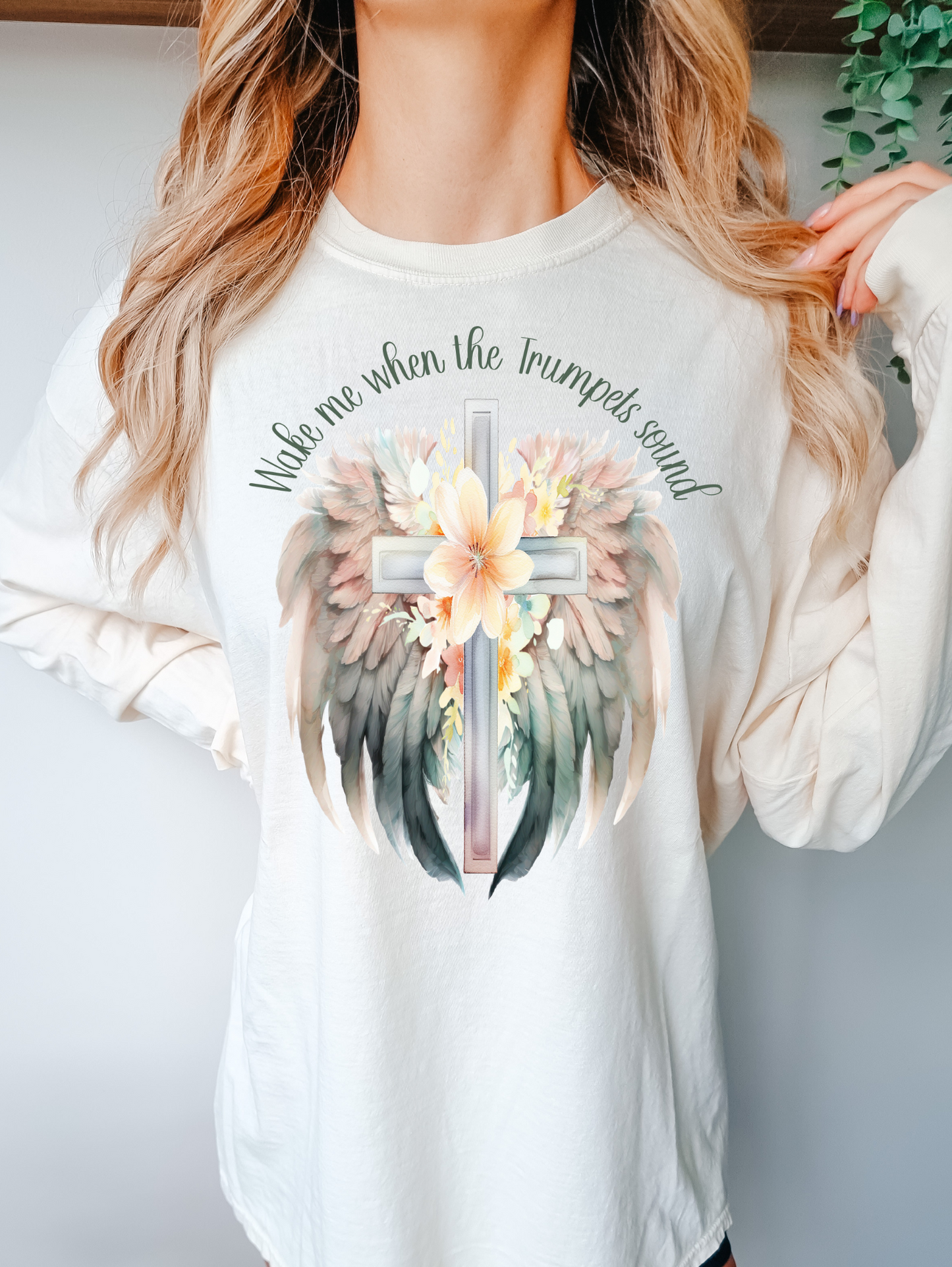 Wake me when the trumpet's sound