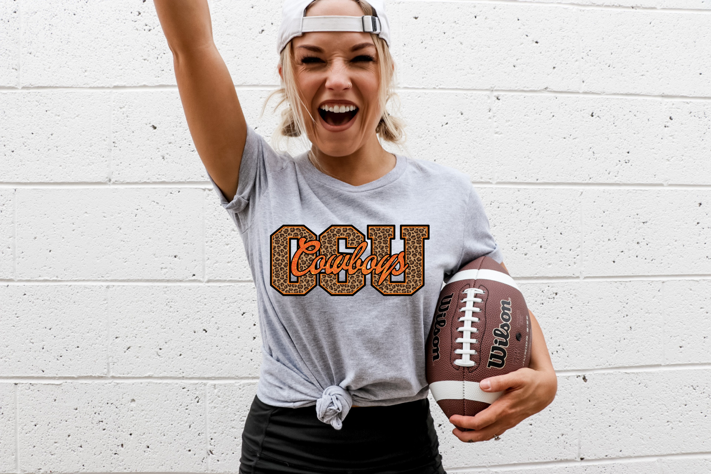 Osu cowboys - orange, black and cheetah print