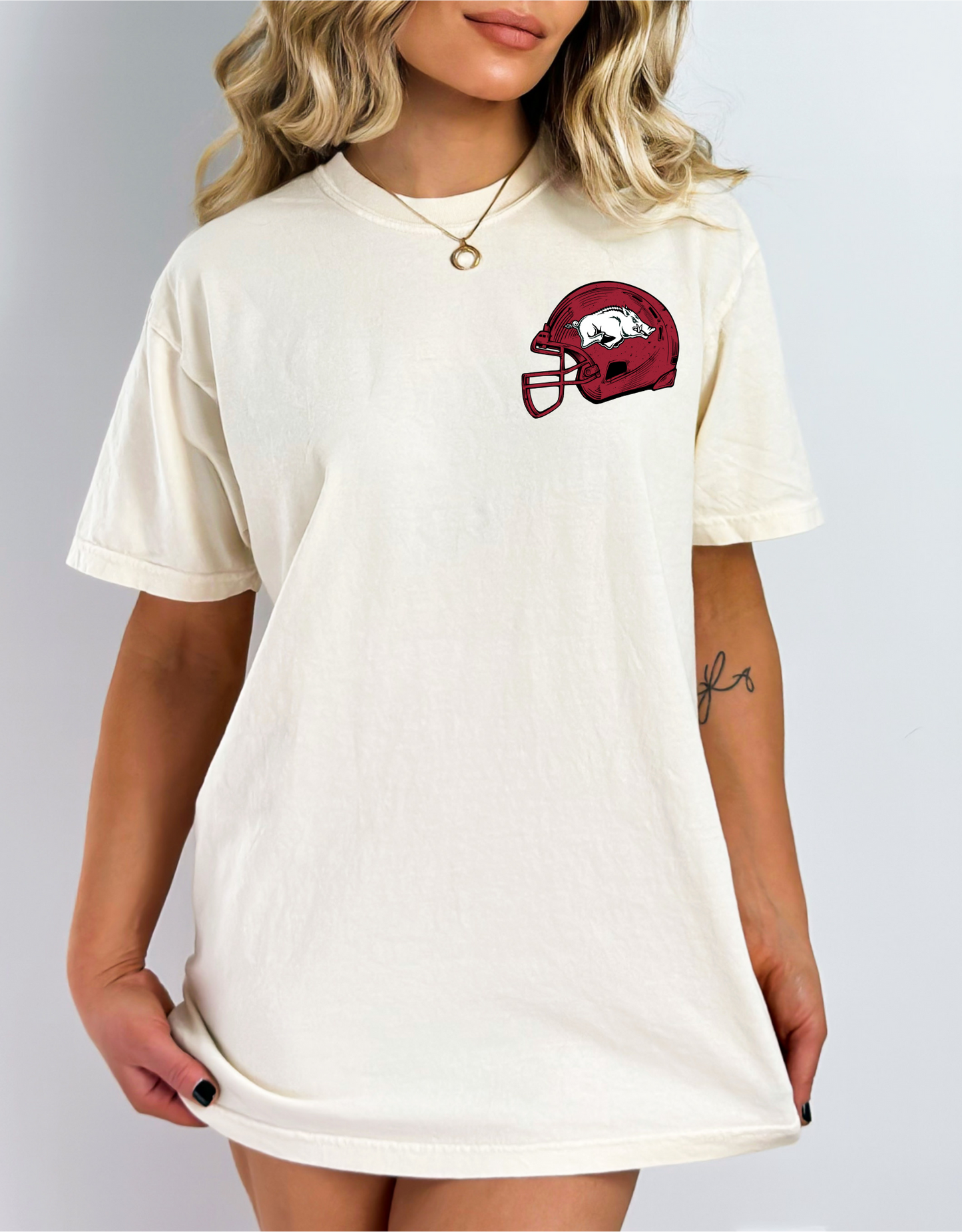 Arkansas Razorbacks helmet