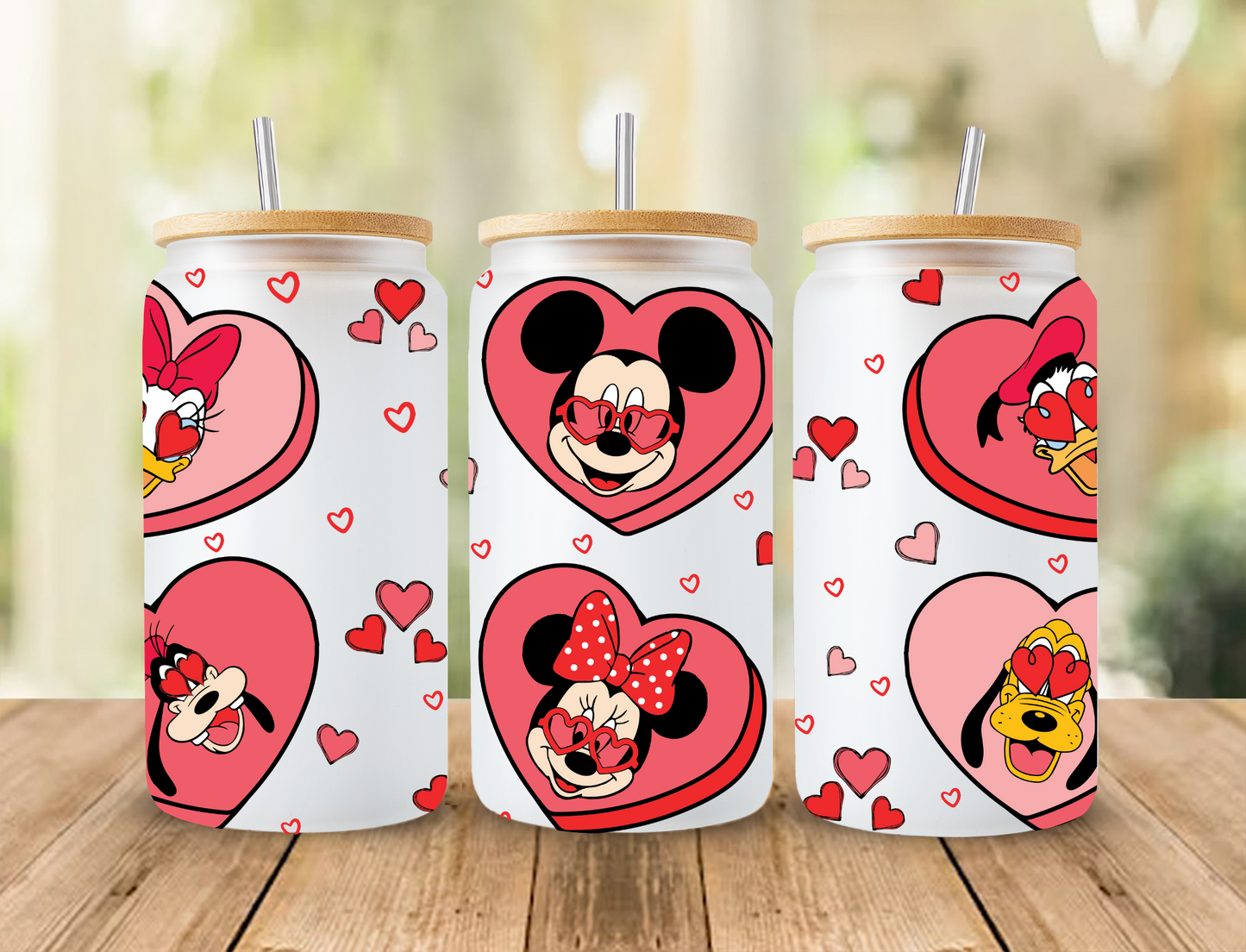Mickey and The Gang Conversation Hearts - UV Libby Wrap