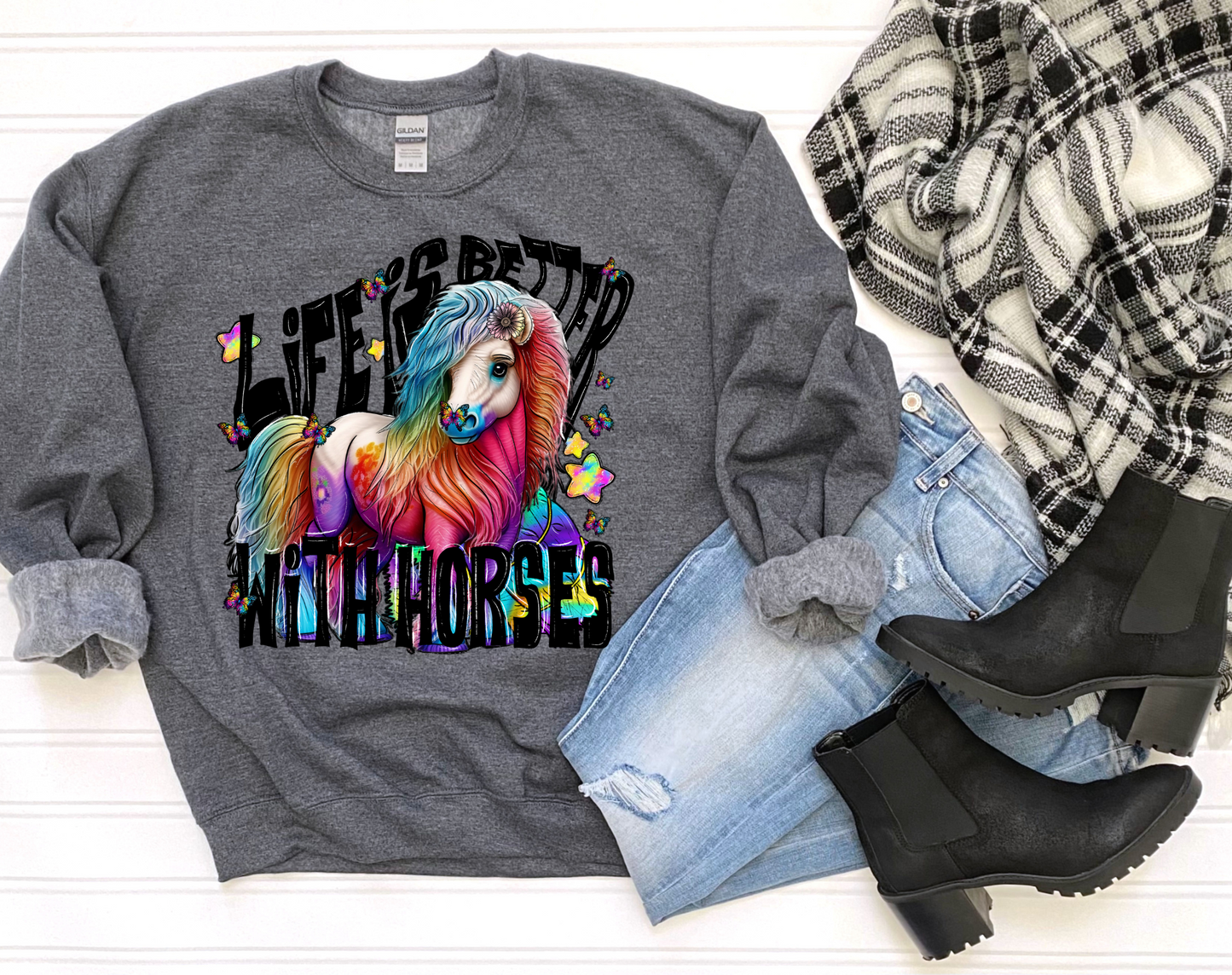 Life is better with horses