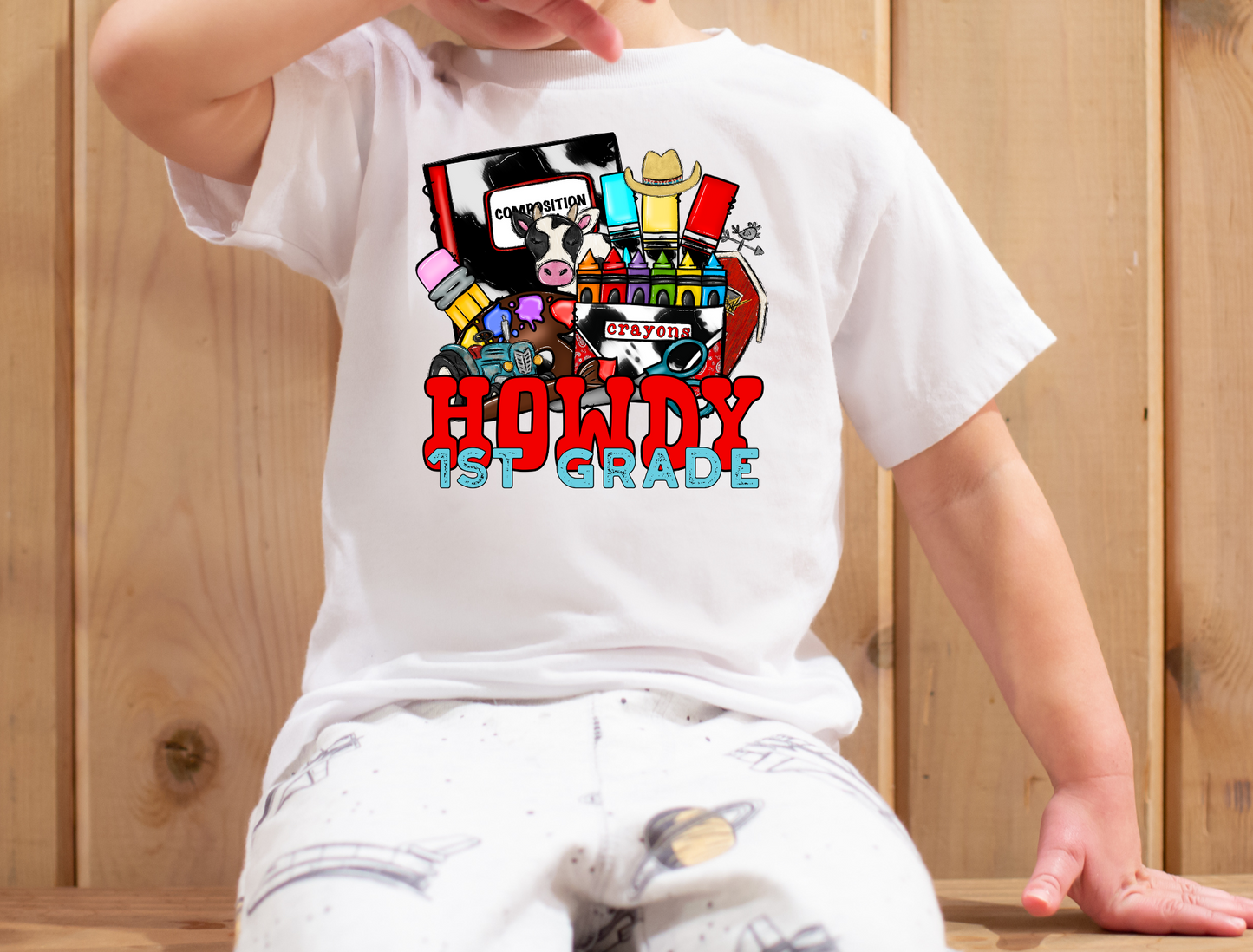 Howdy 1st Grade – RED/BLUE