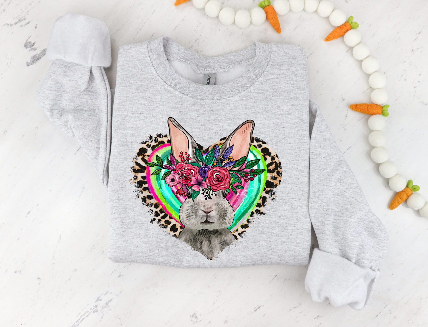 Bunny with Floral Crown