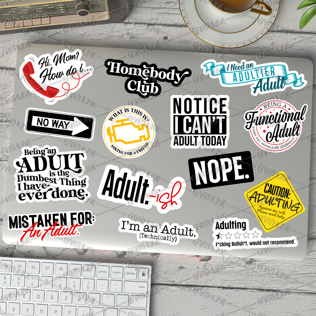 Adulting - Sticker Pack