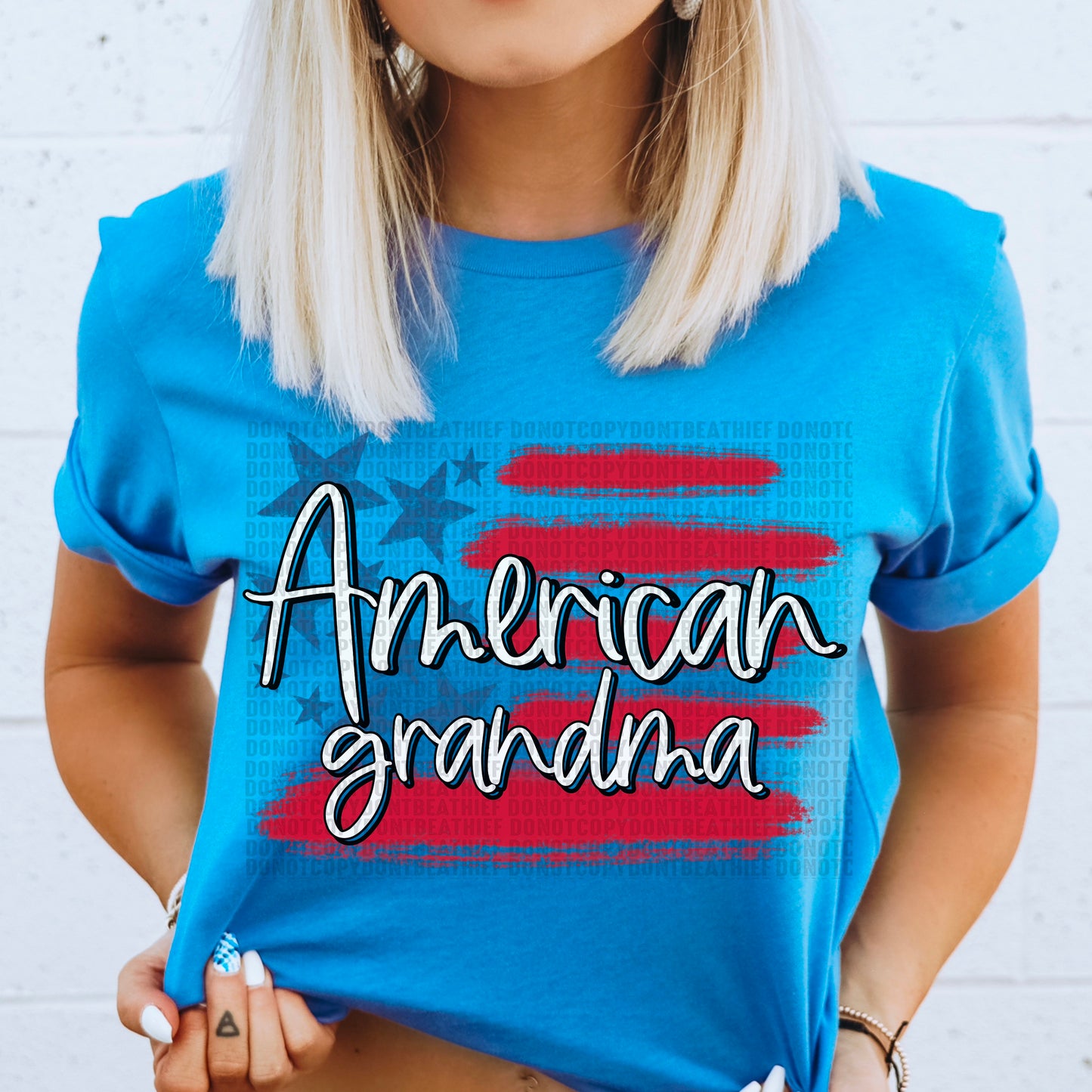 American grandma flag - DTF Transfer