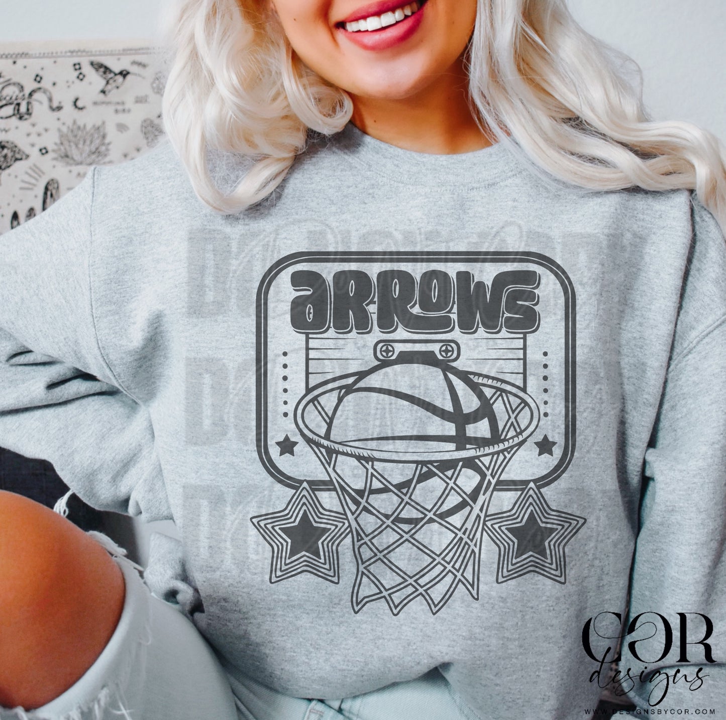 Arrows Basketball Goal