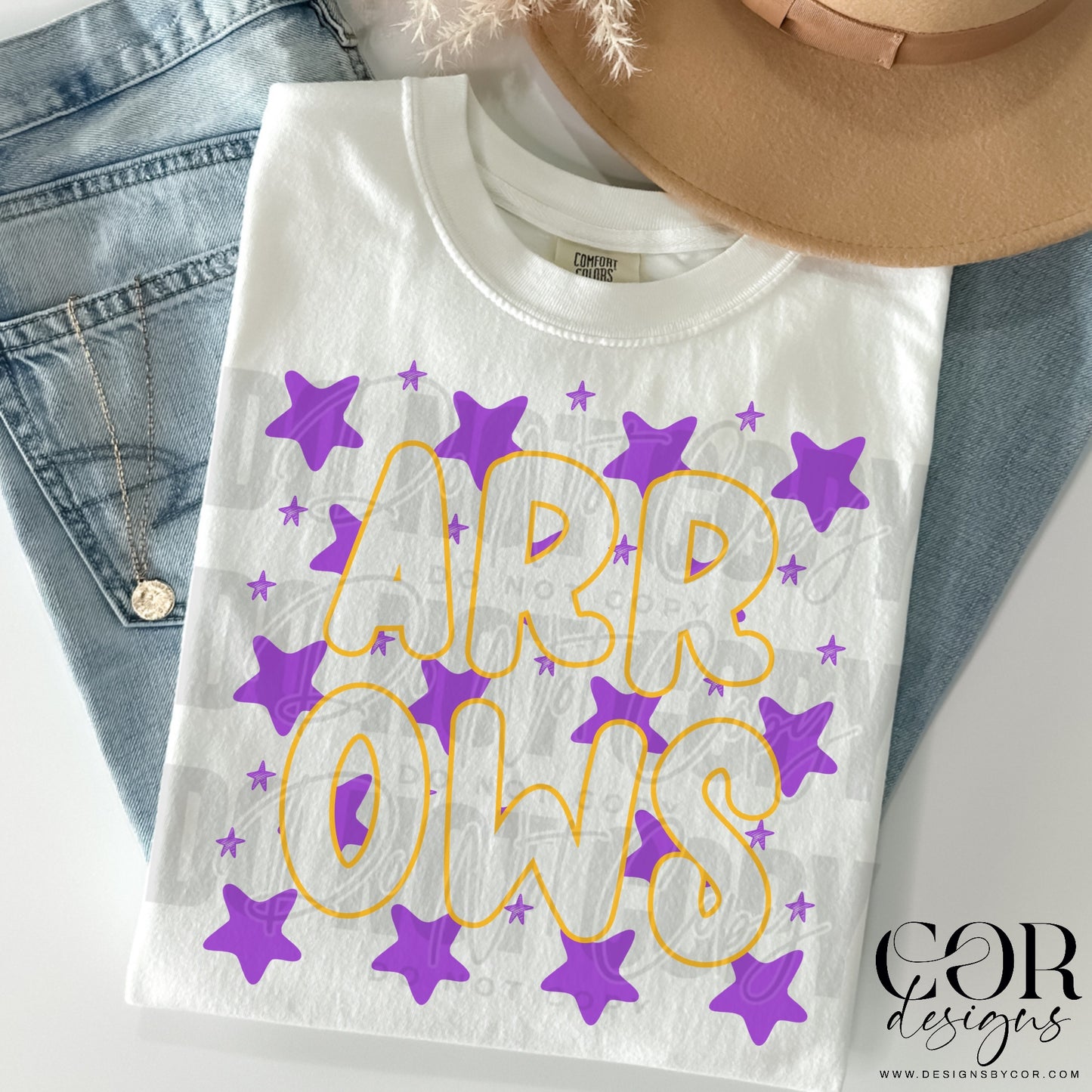 Arrows (Purple Stars)