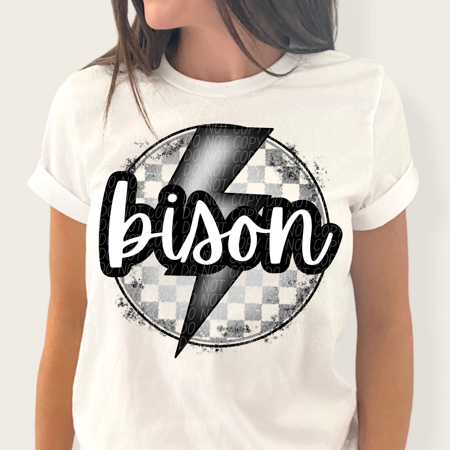 Bison Checkered Bolt