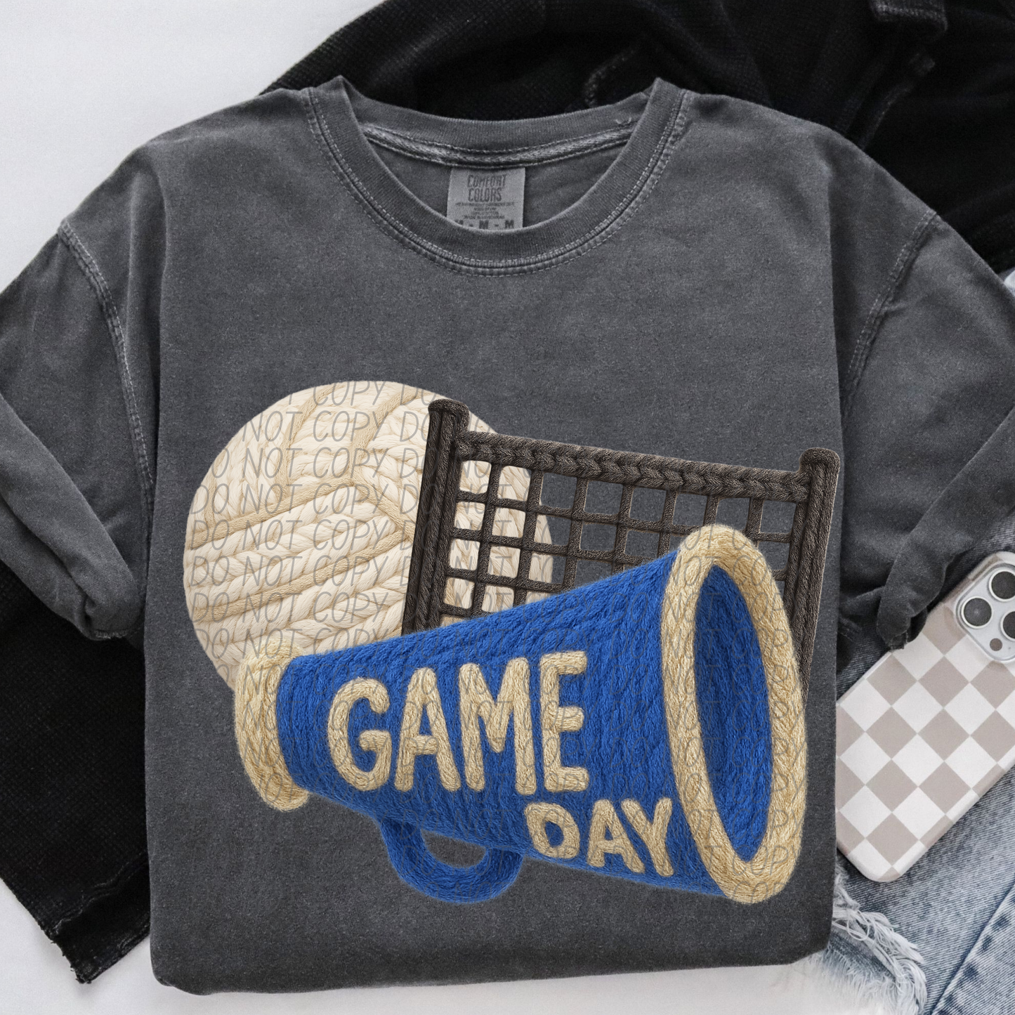 Yarn - Game Day Blue Volleyball