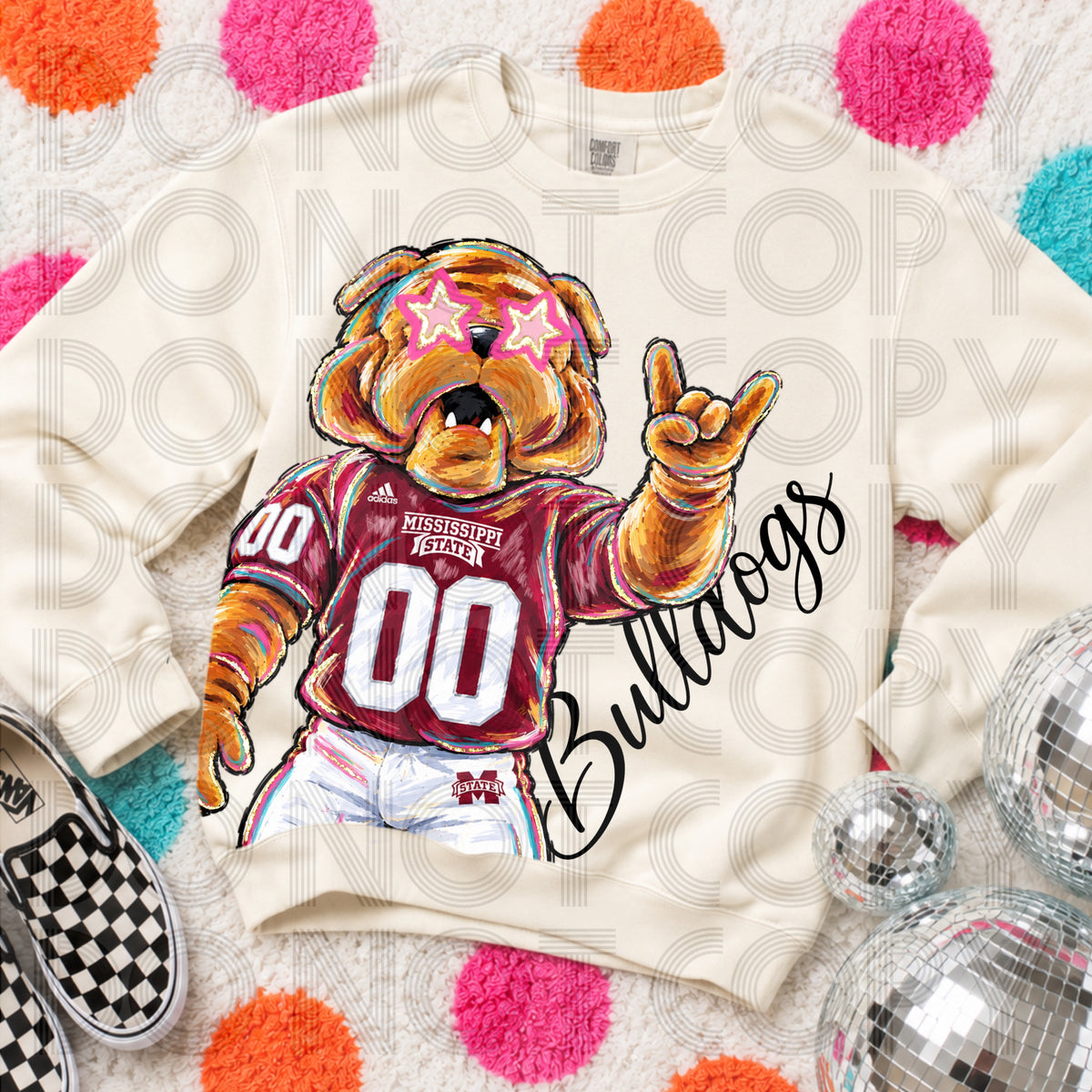 Cropped Rockin Delulu Bulldogs