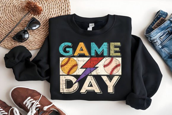 Retro Game Day Baseball