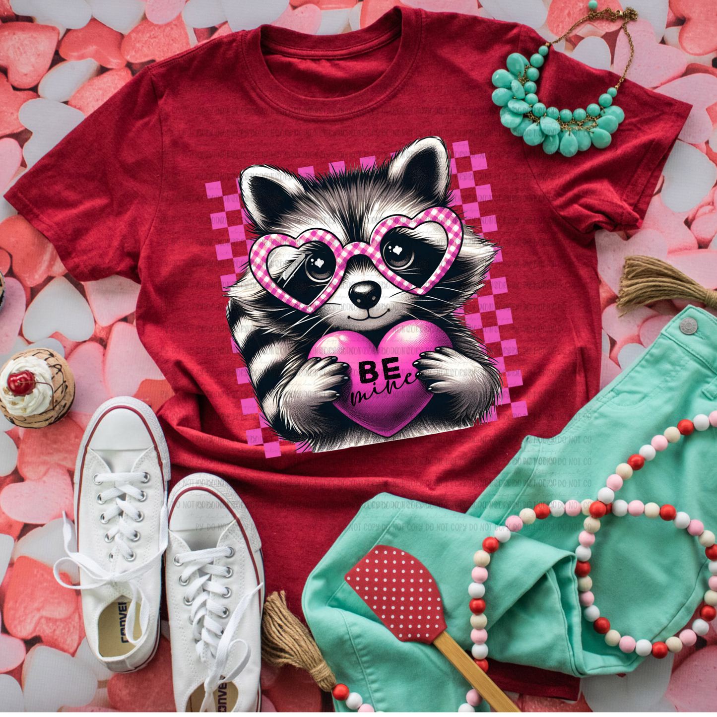 BE MINE RACOON PINK