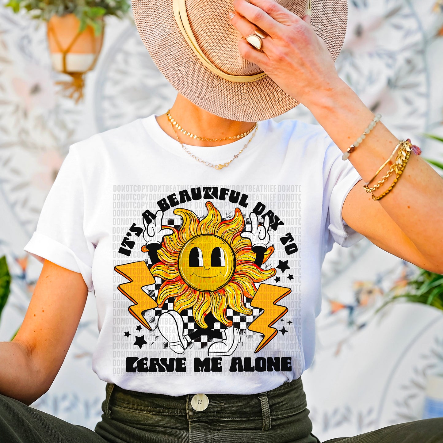 Good Day to Leave Me Alone POCKET - DTF Print