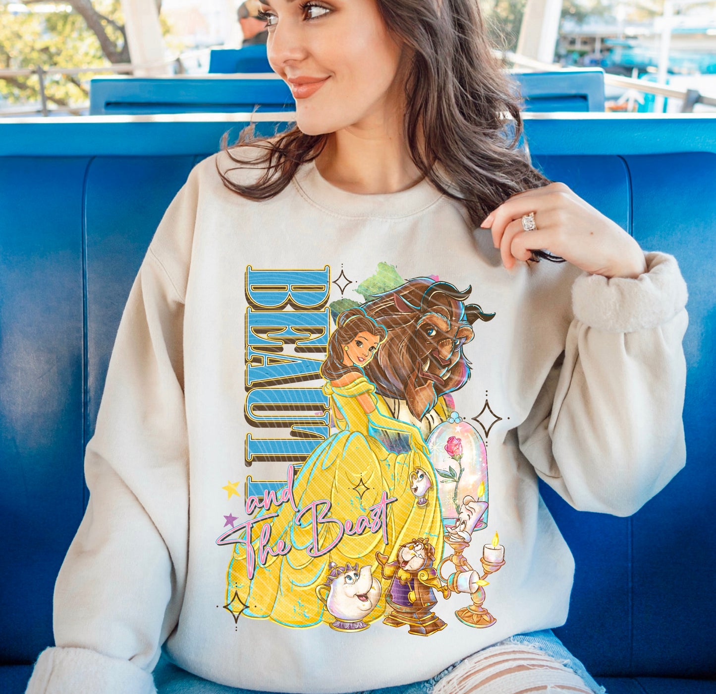 Beauty & the Beast (blue)