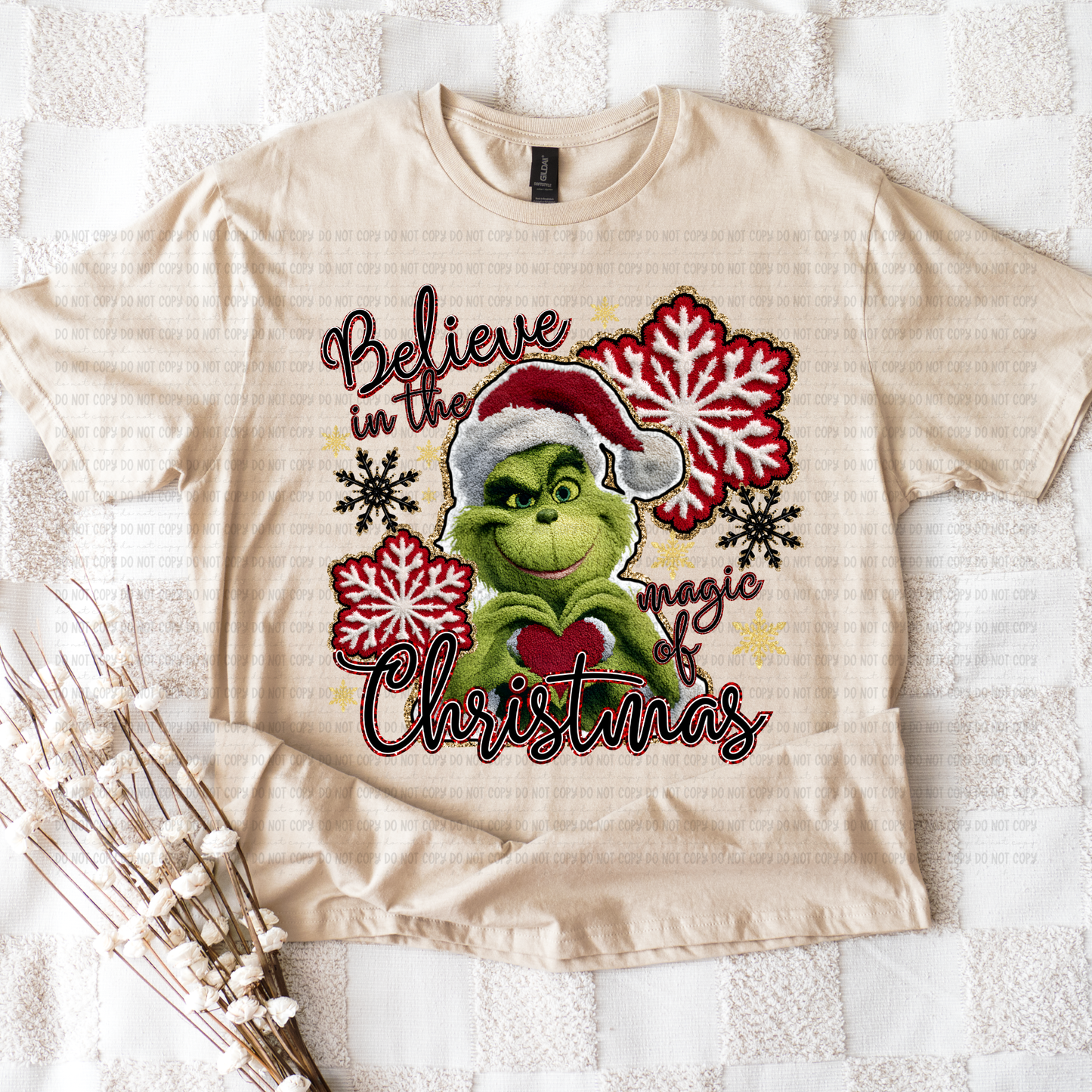 BELIEVE IN THE MAGIC OF CHRISTMAS GREEN GUY