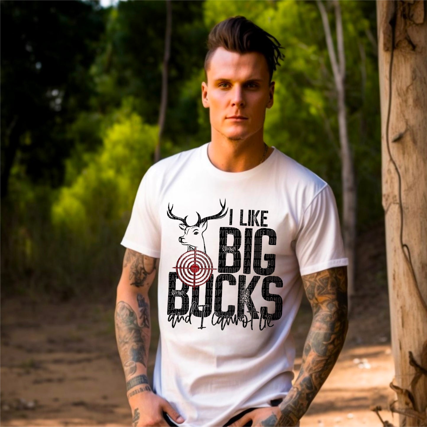 I Like Big Bucks (BACK) - DTF Transfer