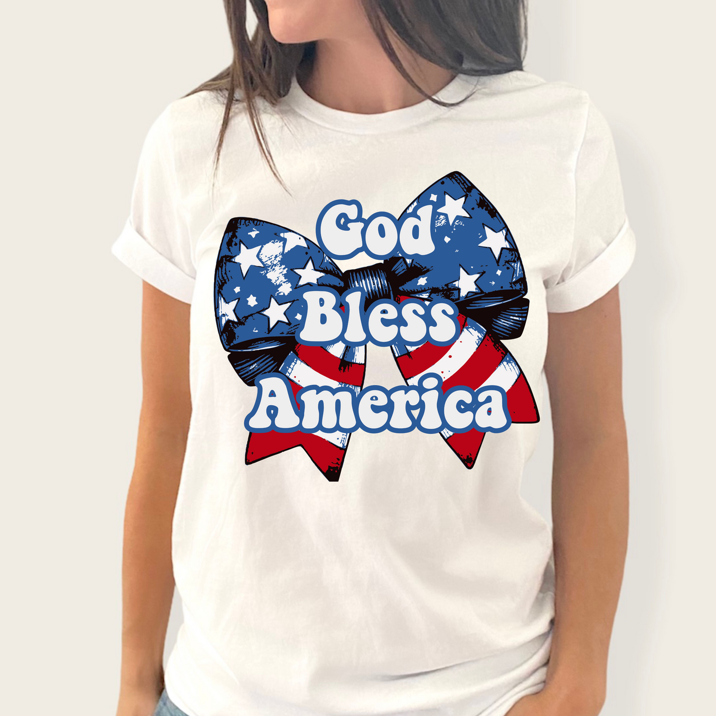 God Bless America Bow