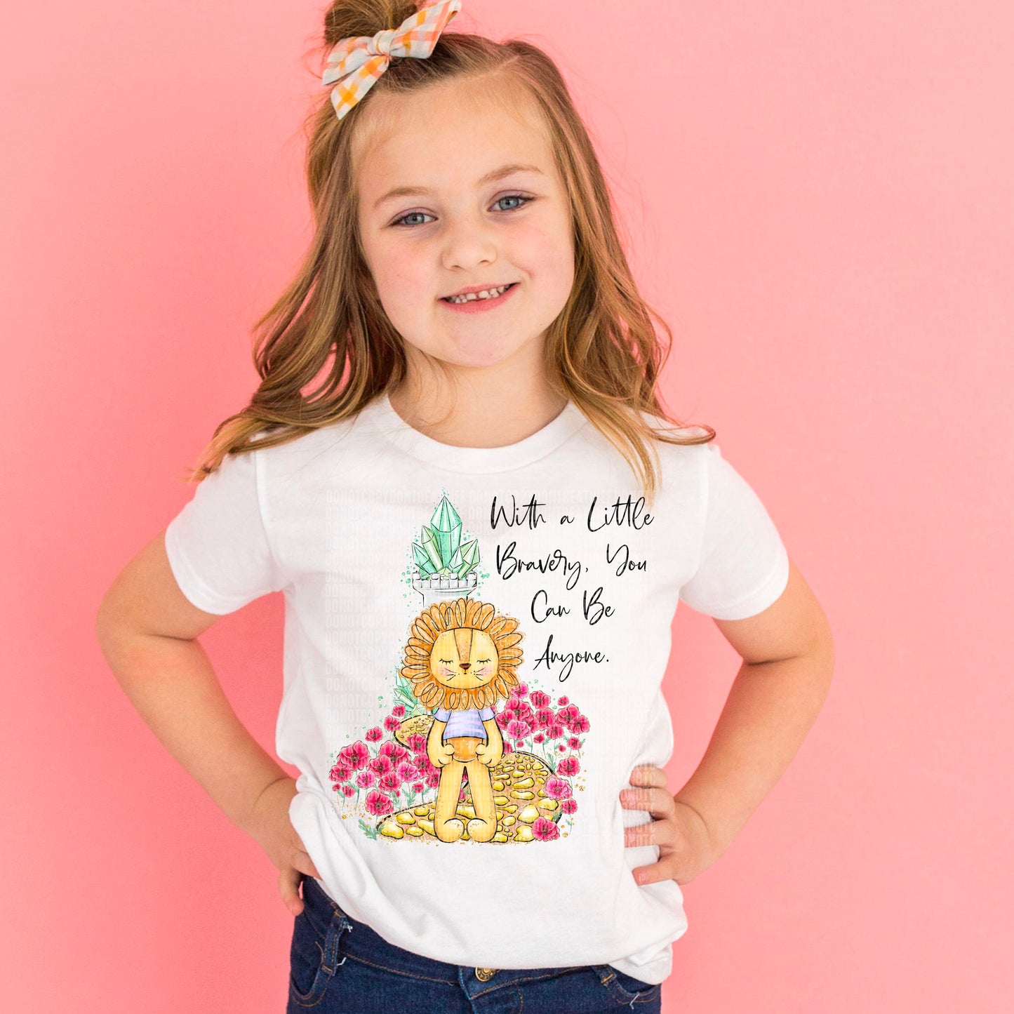 Bravery Lion - DTF Print
