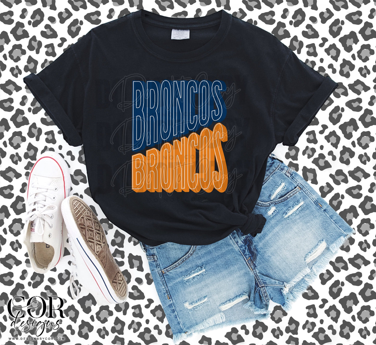 Broncos Blue And Orange