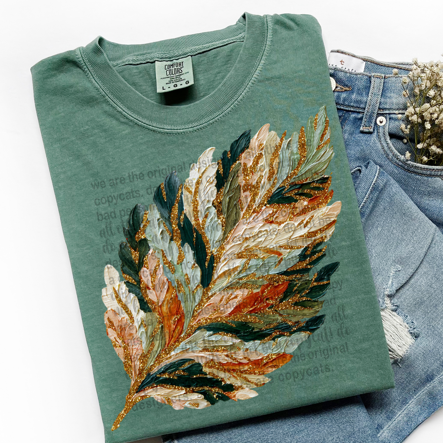 Brushstroke Fall Leaf