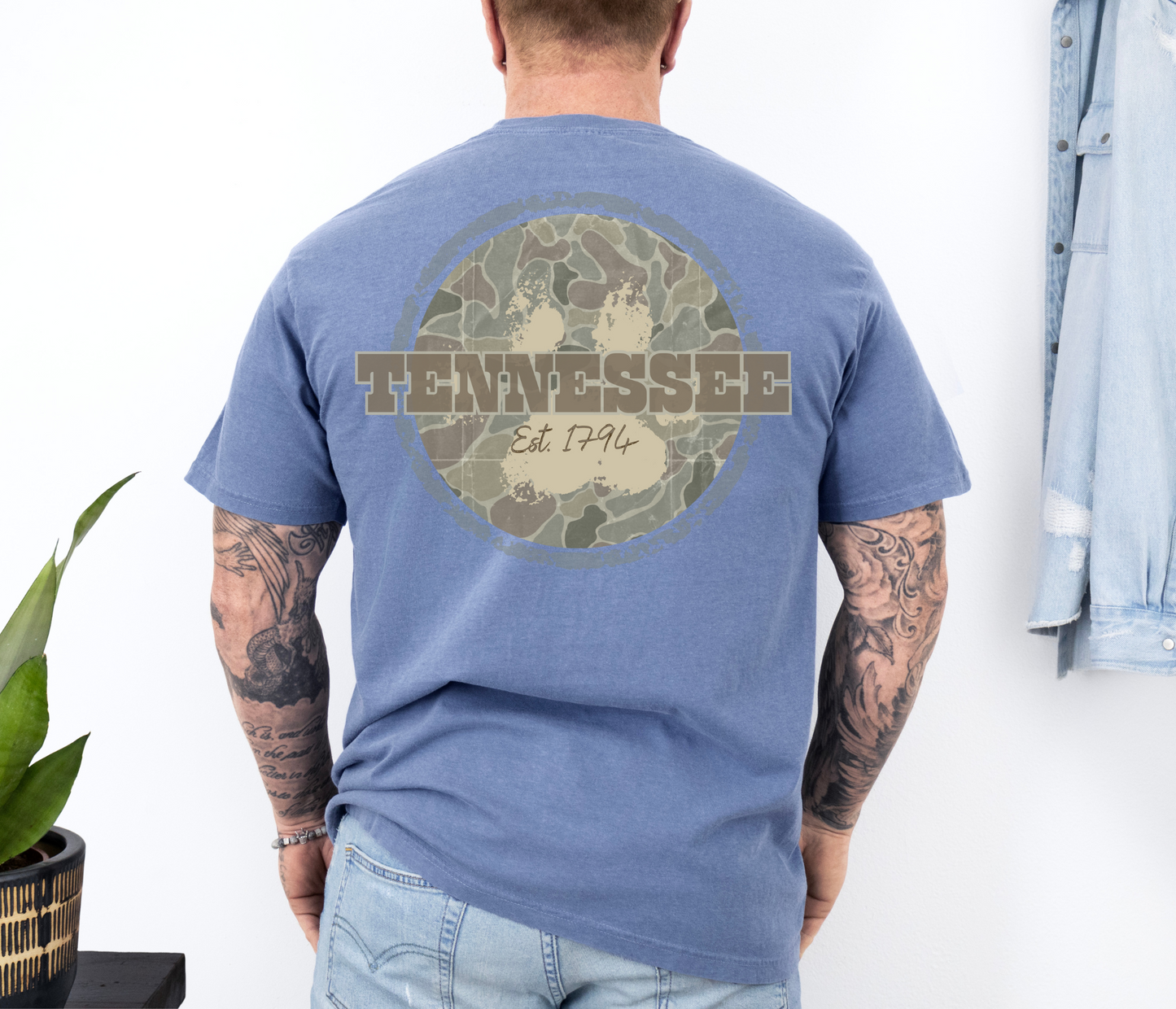 Camo Tennessee - BACK