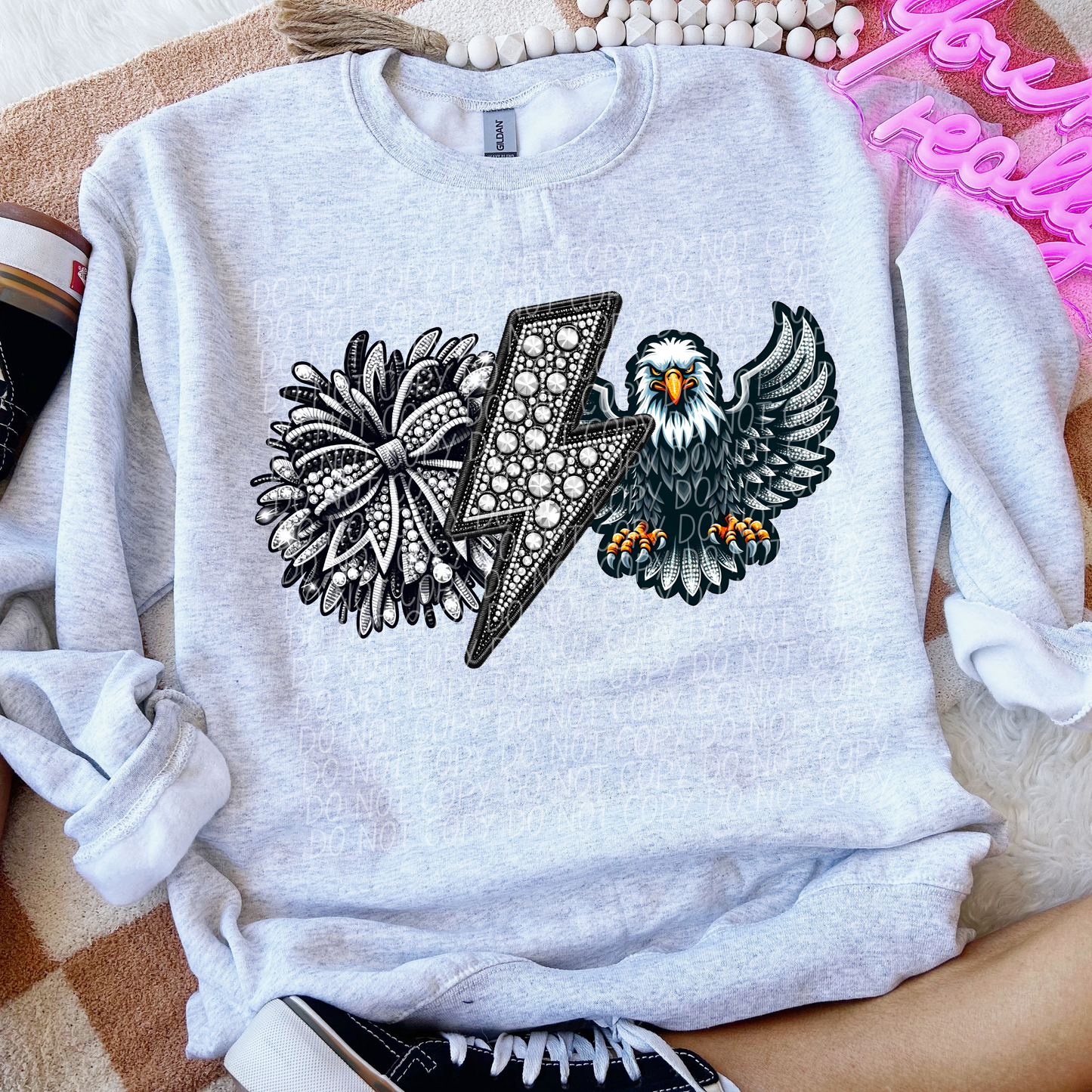 Eagles Cheer Sequined