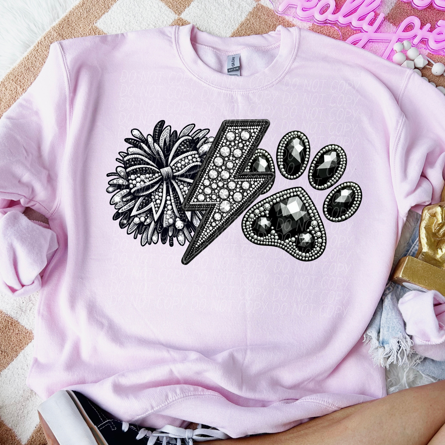Paw Cheer Sequined