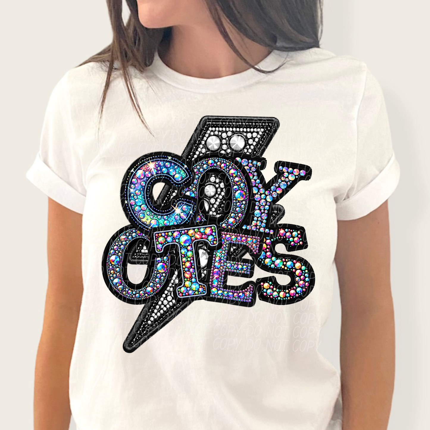Coyotes (Rhinestone)