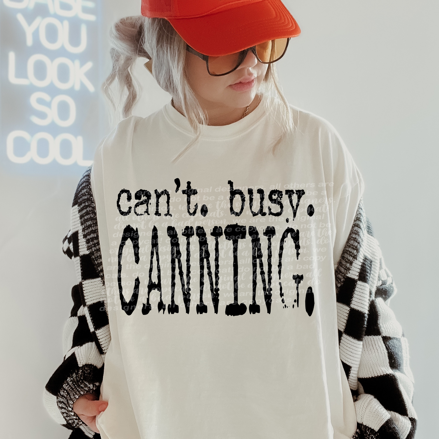 Cant. Busy. Canning.