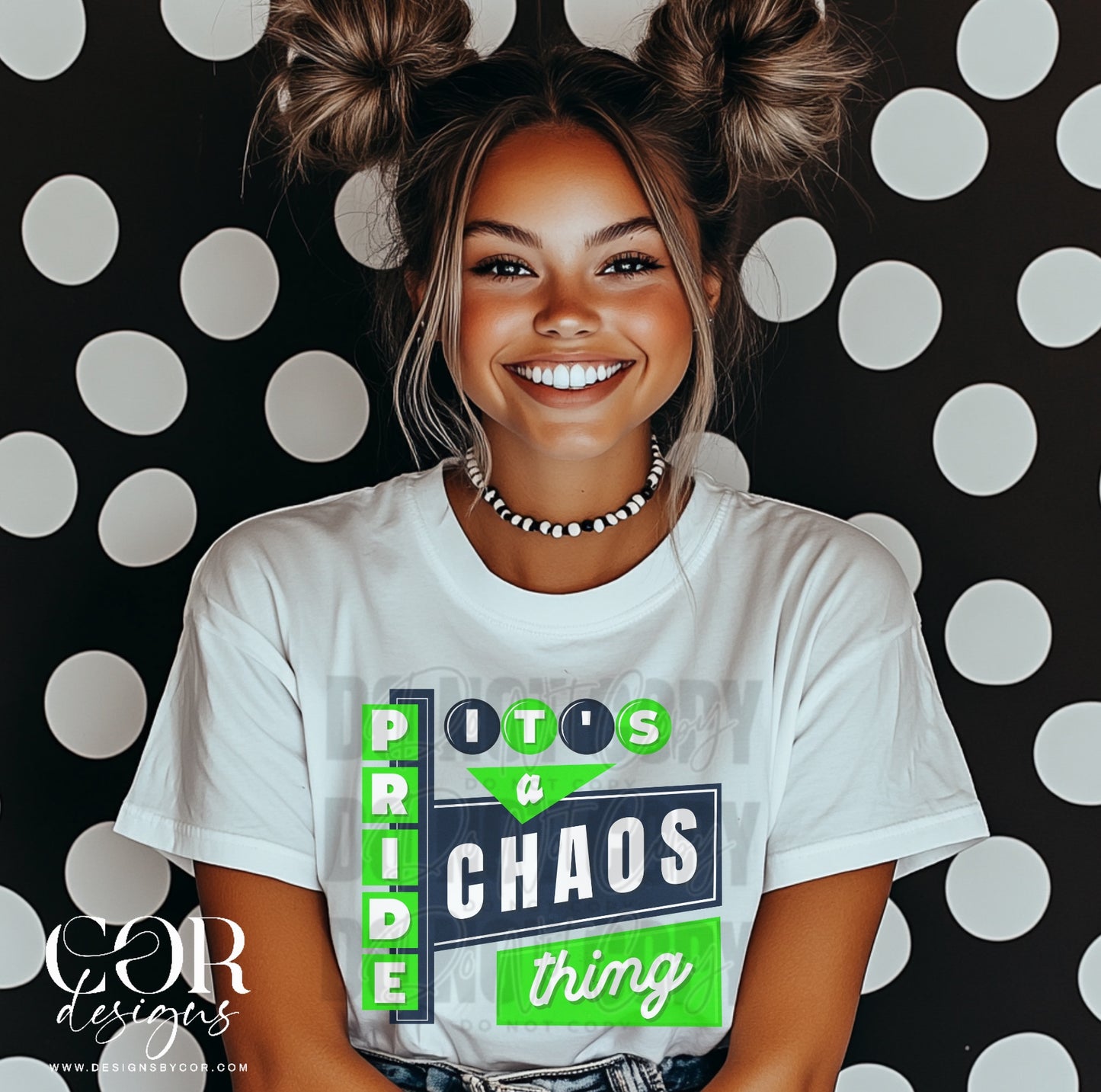 It's a chaos thing (navy/green)