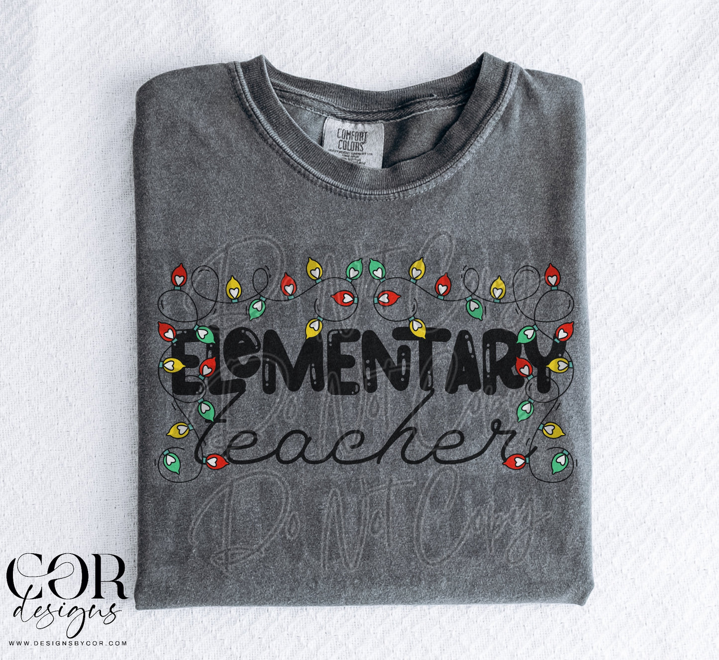 Elementary Teacher (Christmas lights)