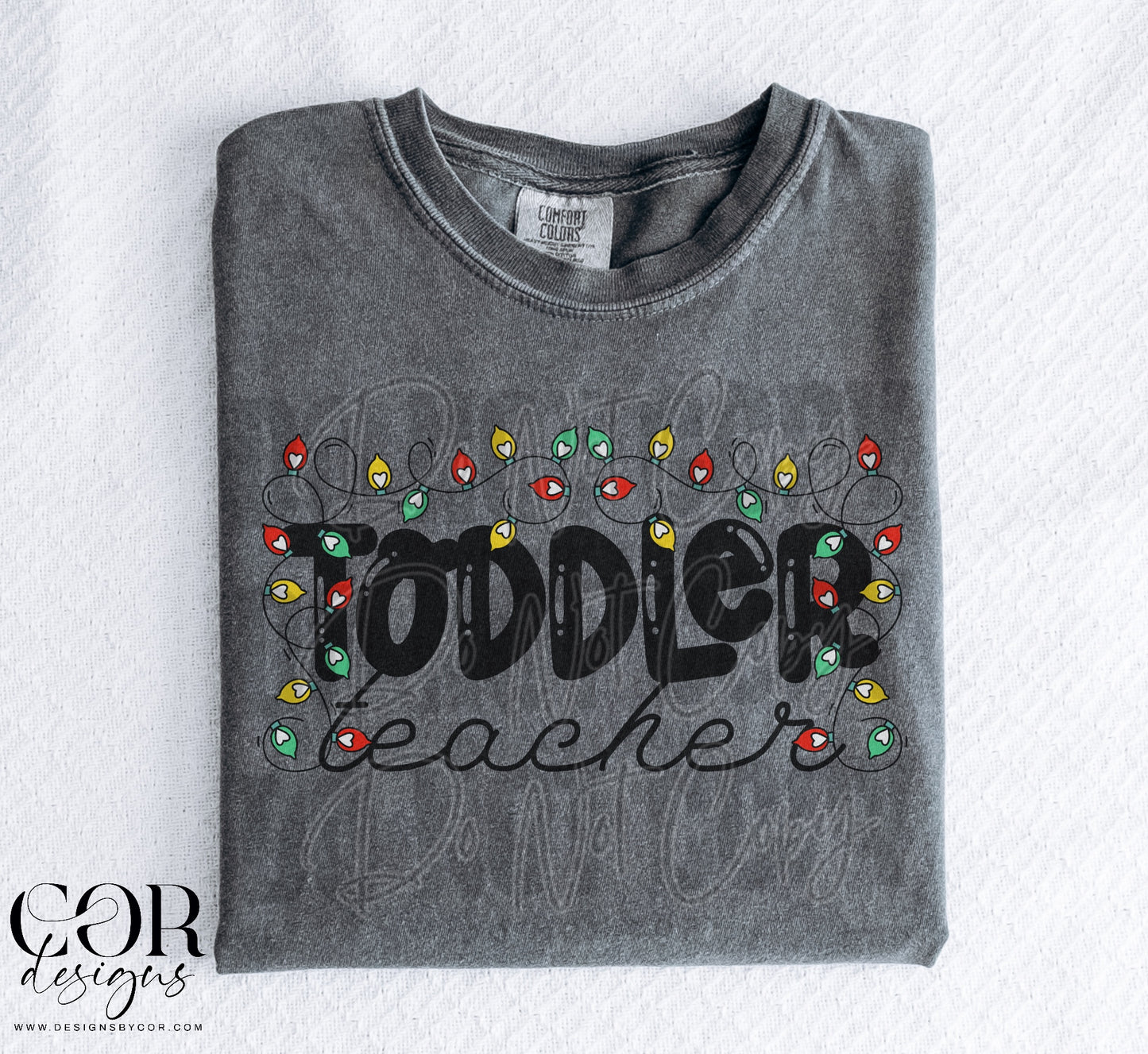 Toddler Teacher (Christmas Lights)