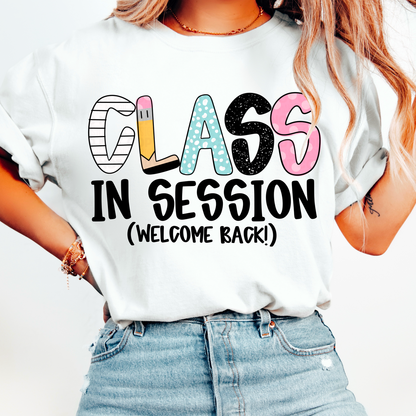 Class in session - welcome back (black)