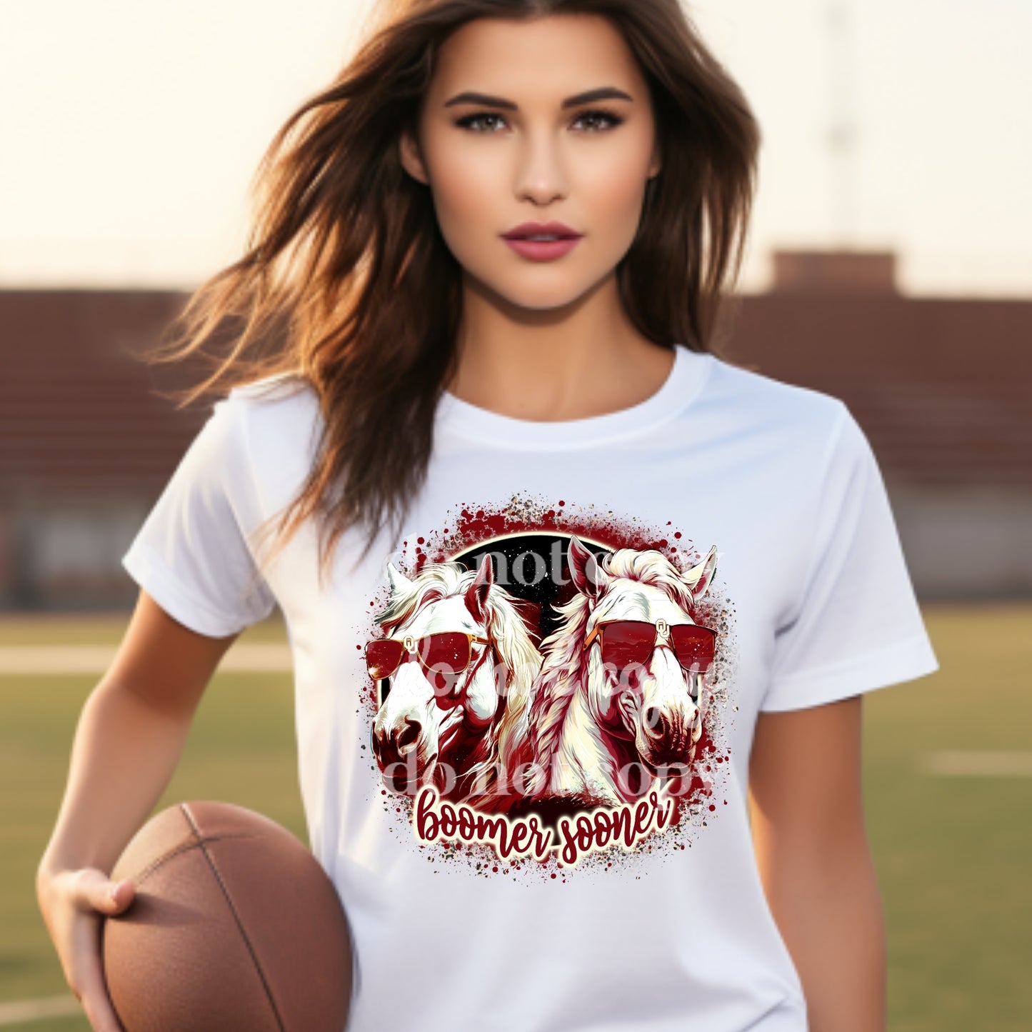Boomer Sooner Horses - DTF Transfer