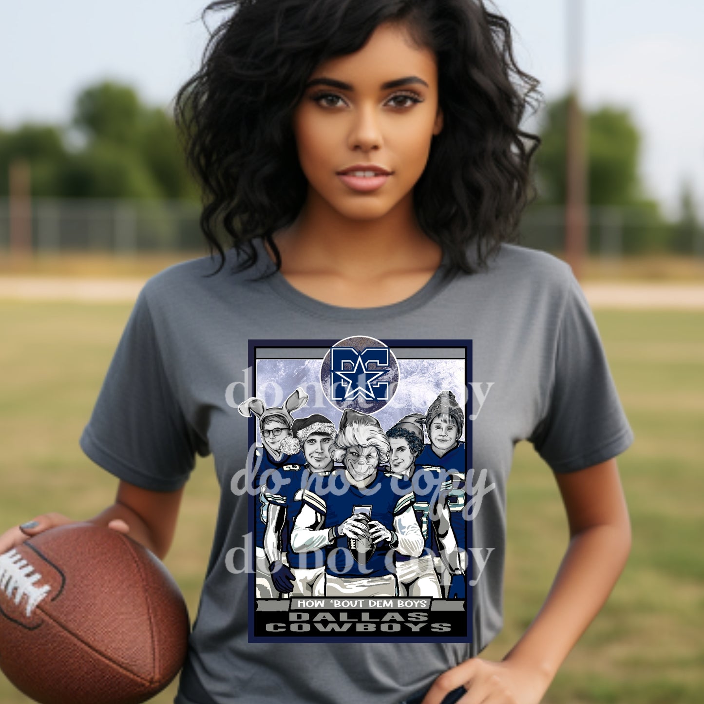 Christmas Cowboys - DTF Transfer