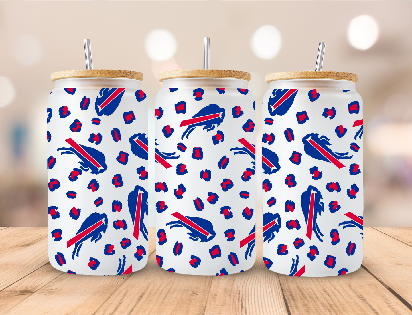 Buffalo Bills Leopard - UV Libby Wrap