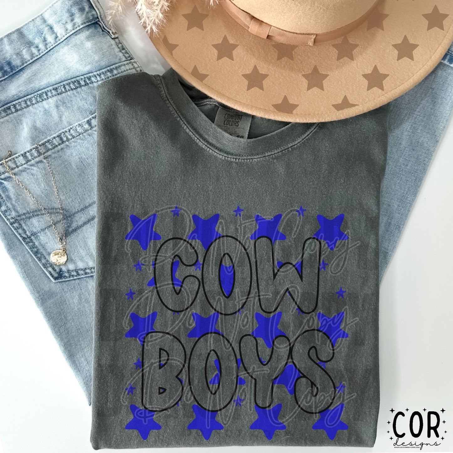 Cowboys (blue stars)