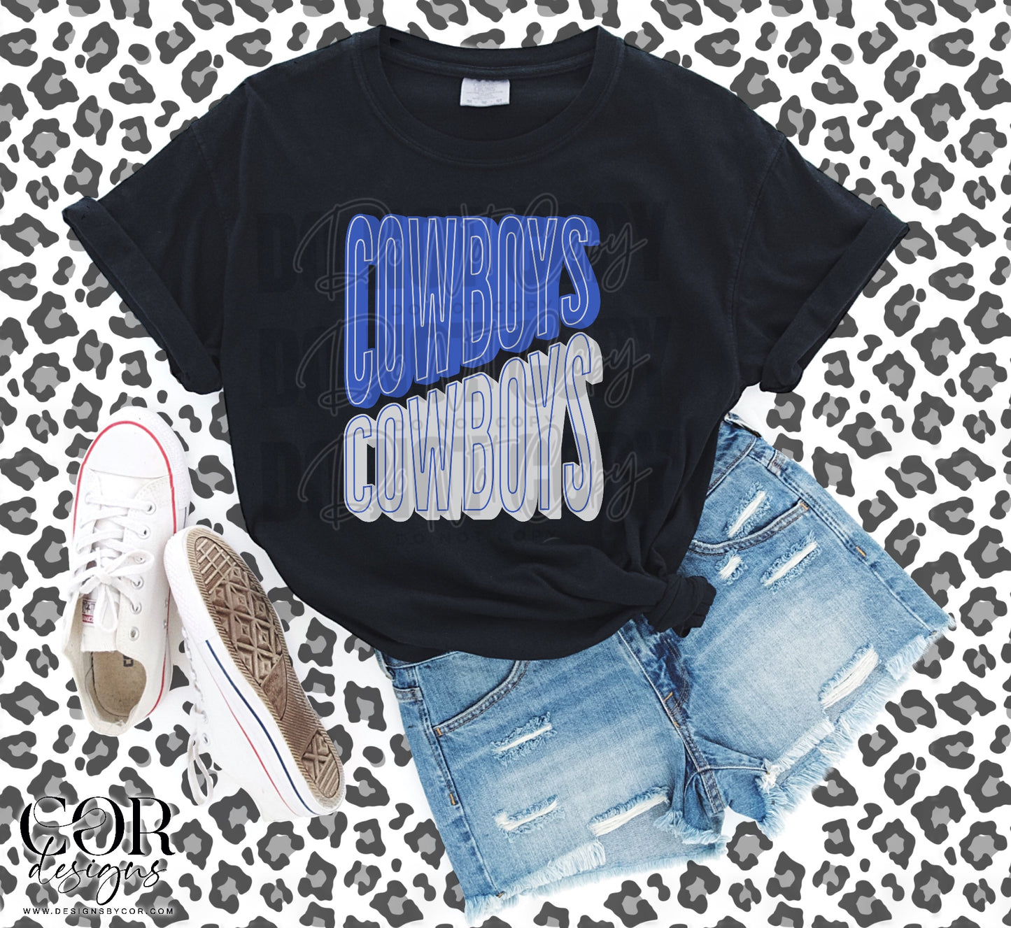 Cowboys (Blue/Grey)