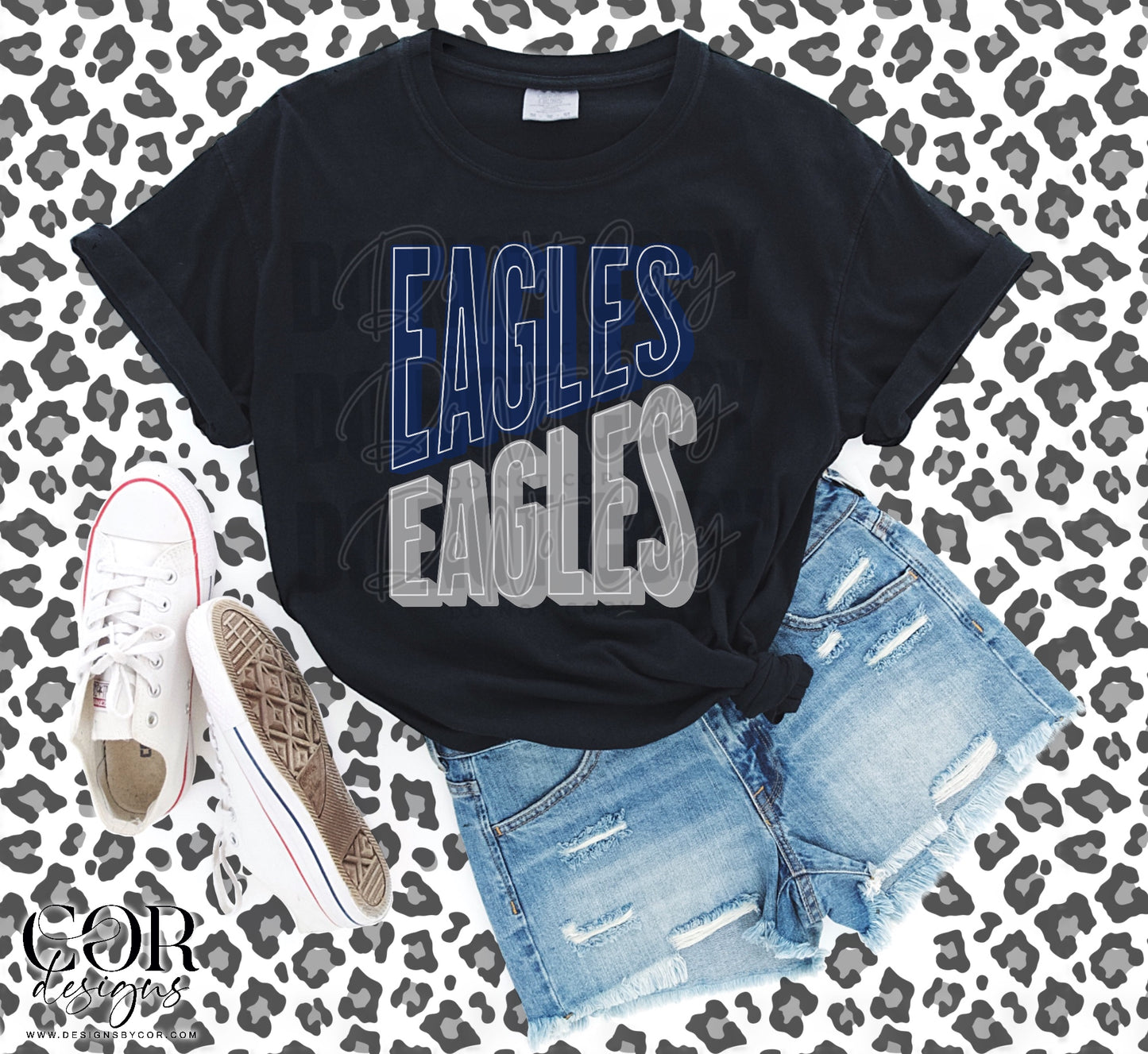 Eagles (Navy/Grey)