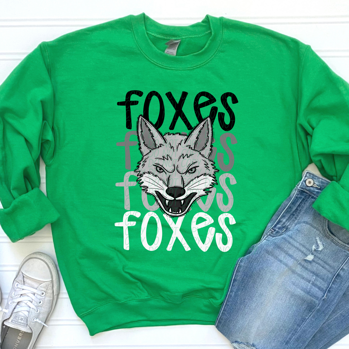 Foxes Faded Stack