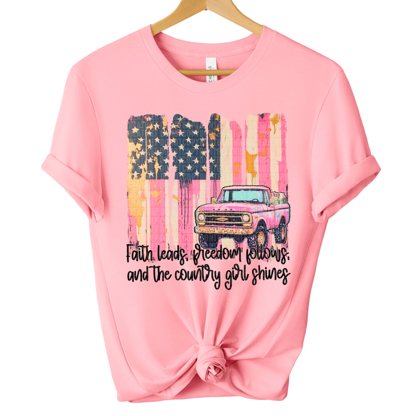 Faith leads, freedom follows and the country girl shines